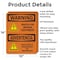 Signmission Safety Culture Sign, 10 in Width, Aluminum, Rectangle, Bilingual OS-2PACK-WS-A-1014-L-12888 - alternate 7